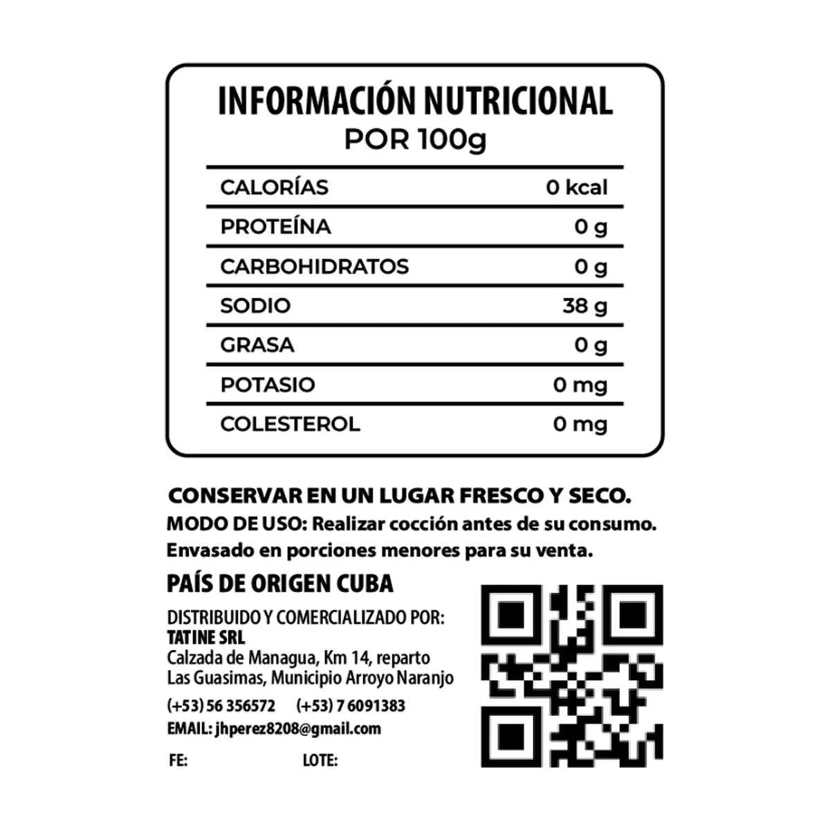 Sal común LJD (6 x 1 kg / 2.2 lb) - Thumbnail 3