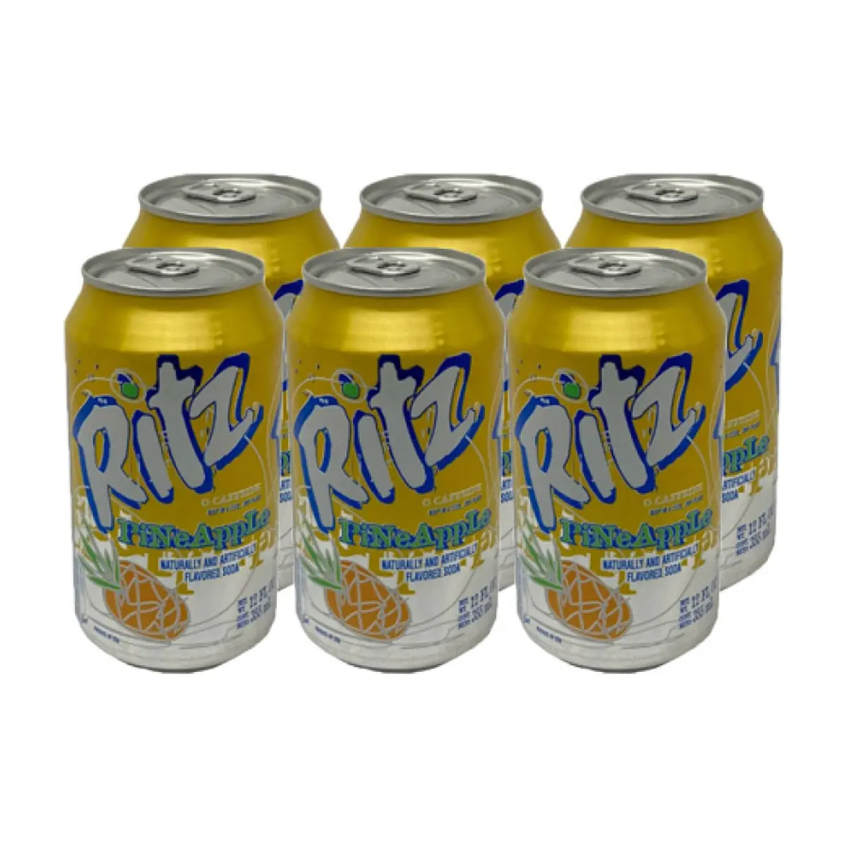 Refresco con sabor piña Ritz (6 x 355 ml)