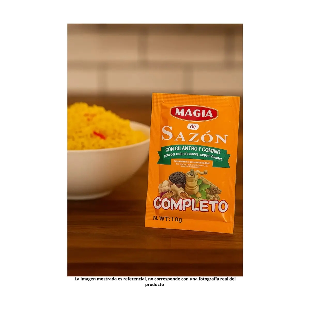 Sazón completo con cilantro y comino Magia (10 g) - Thumbnail 3