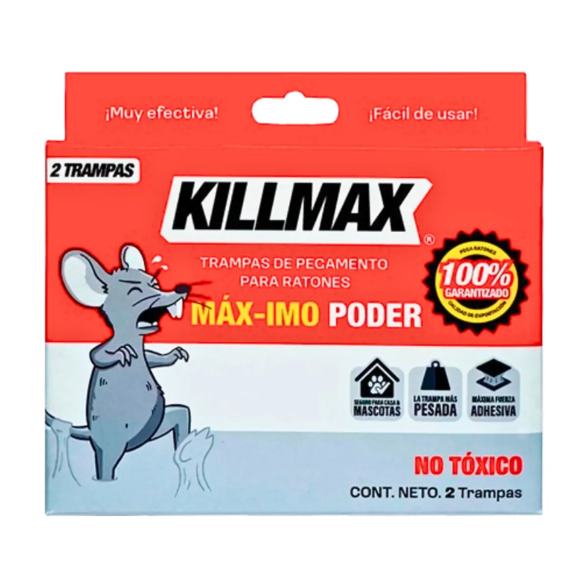Trampa mediana de pegamento para ratones Killmax (2 U) - Thumbnail 3