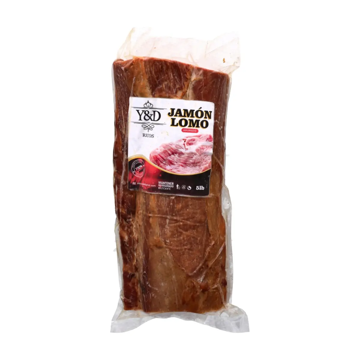 Jamón de lomo ahumado Y&D Ricos (2.27 kg / 5 lb) - Thumbnail 2