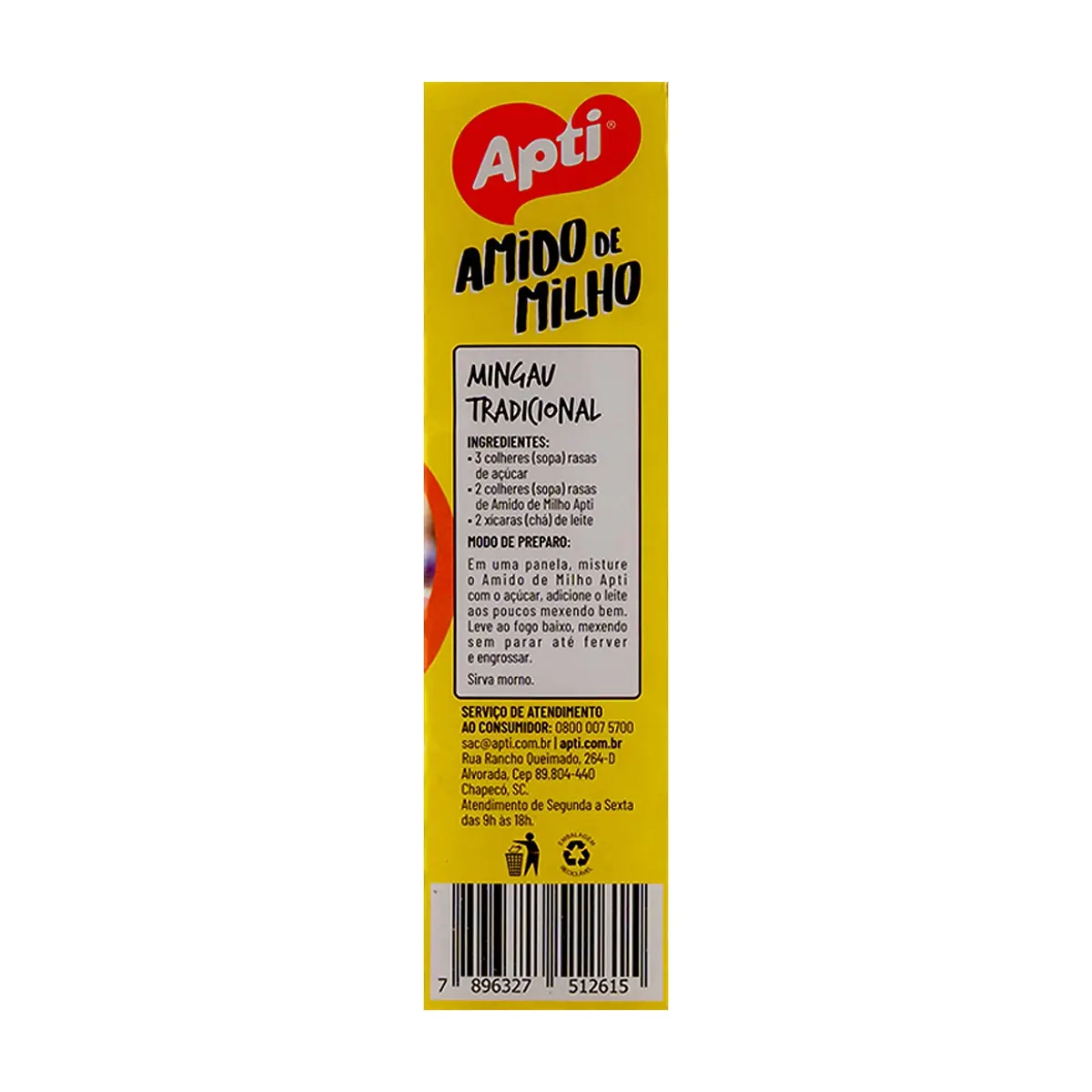 Maicena almidón de maíz Apti (200 g / 7.05 oz) - Thumbnail 3