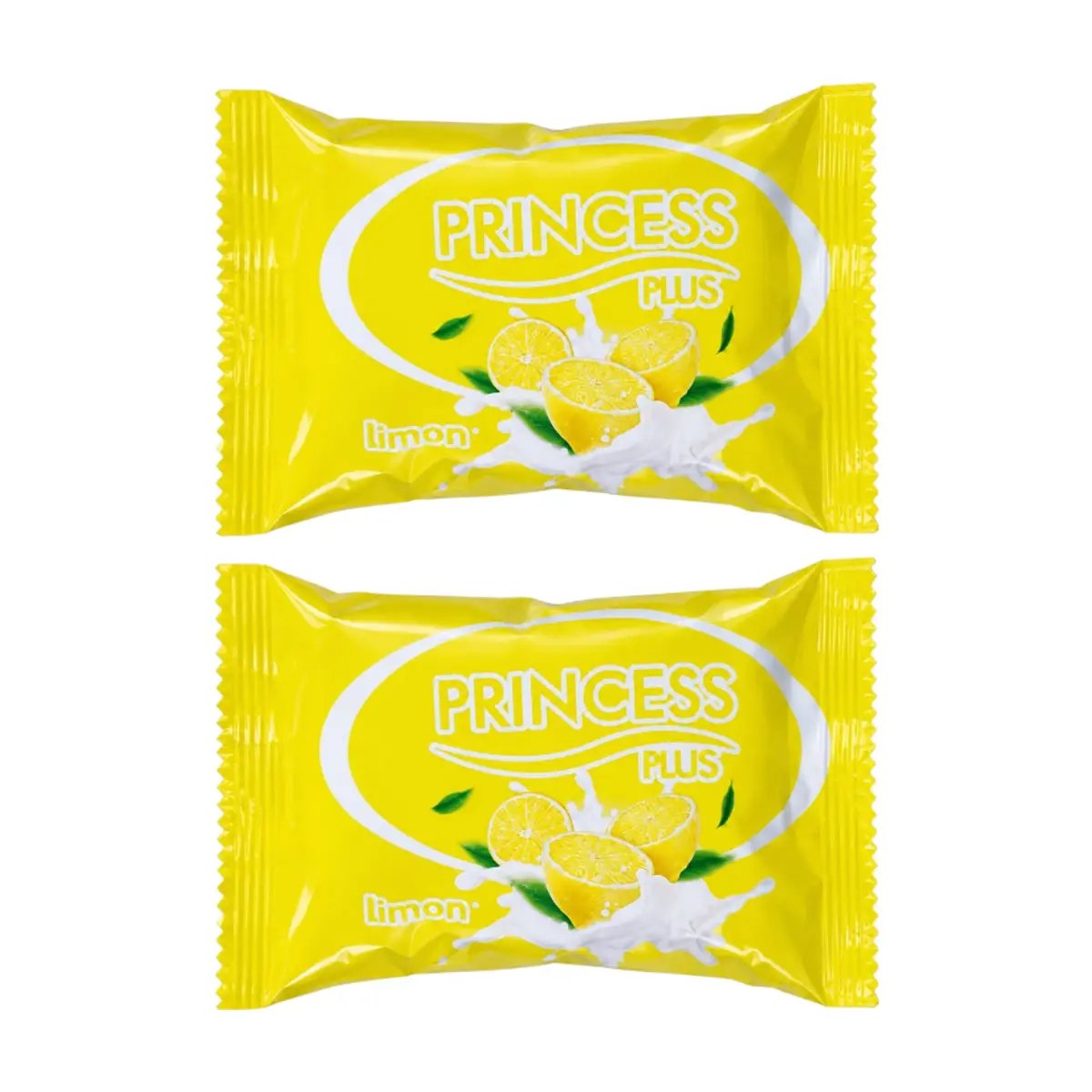 Jabón de tocador aroma a limón Princess Plus (2 x 75 g / 2.64 oz)