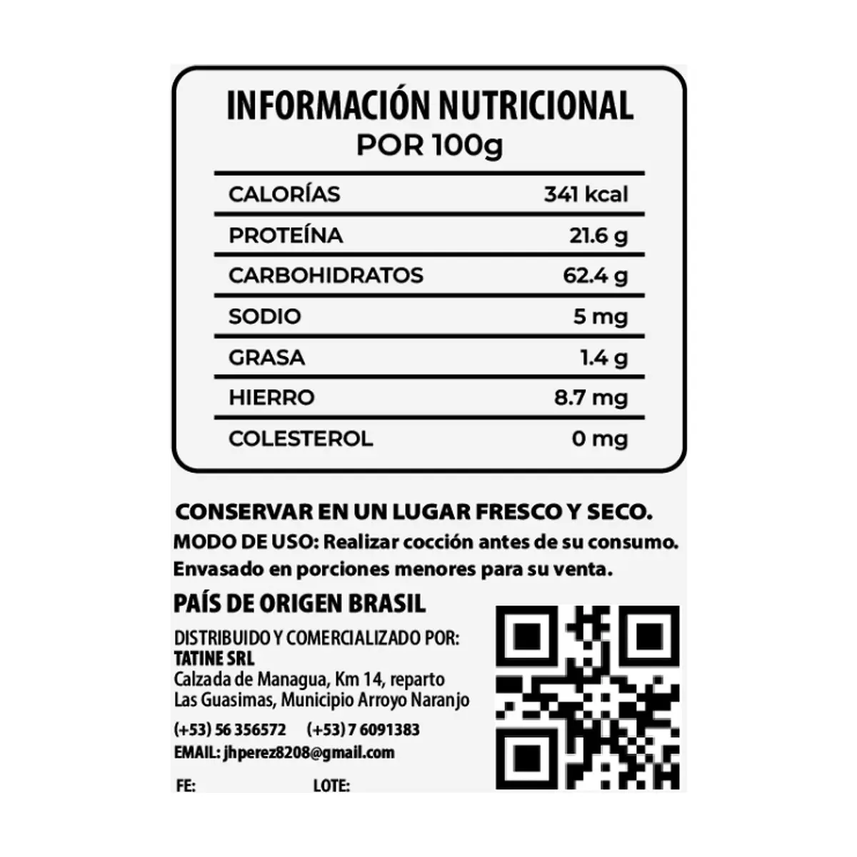 Frijoles colorados Campo Vivo (2 x 454 g / 1 lb) - Thumbnail 4