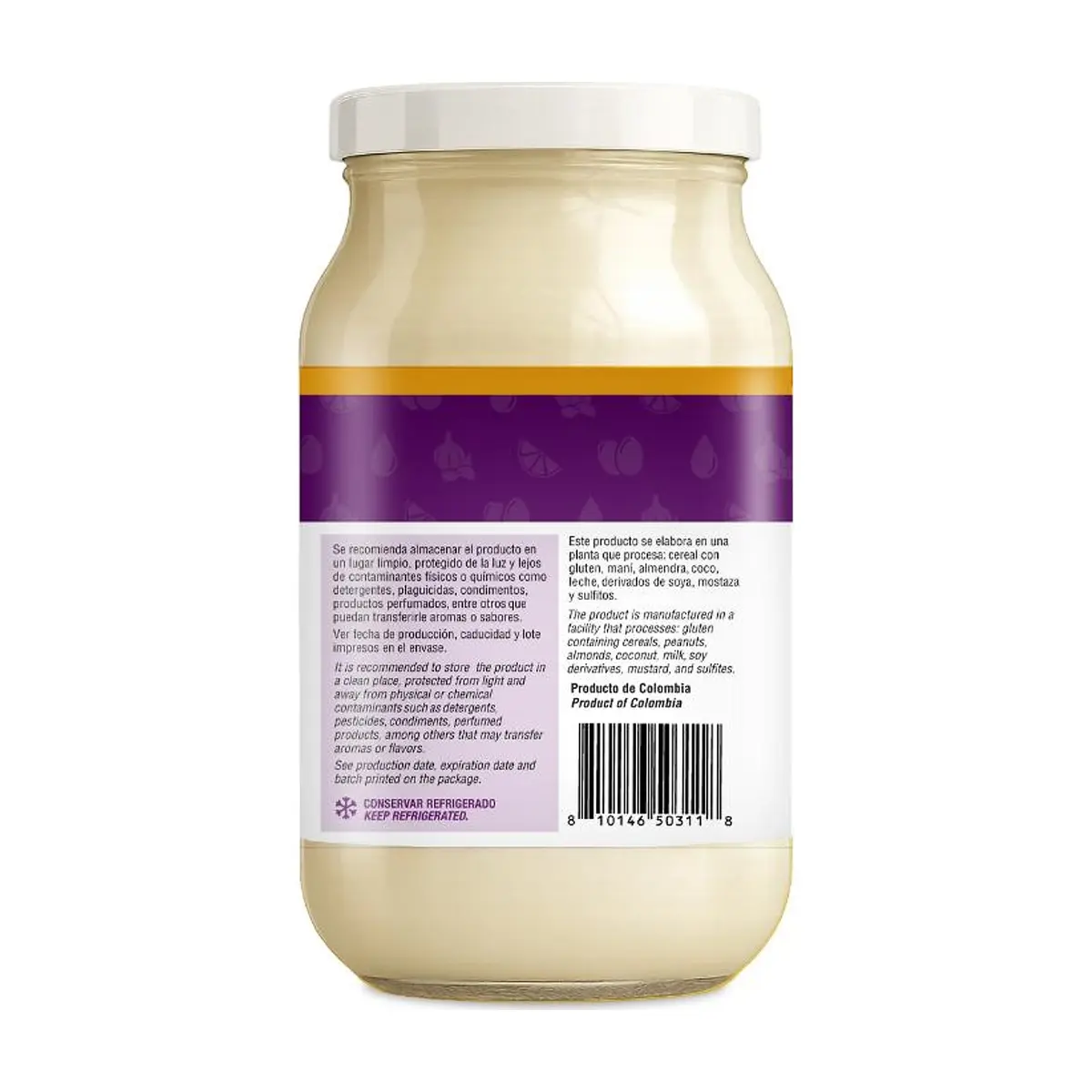 Mayonesa con ajo YEYA (420 g / 14.8 oz) - Thumbnail 3