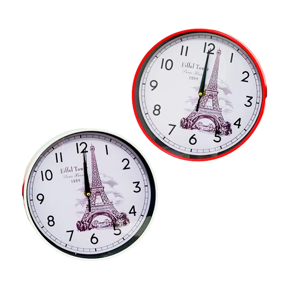 Reloj de pared decorativo 25 cm (2 U) - Thumbnail 3