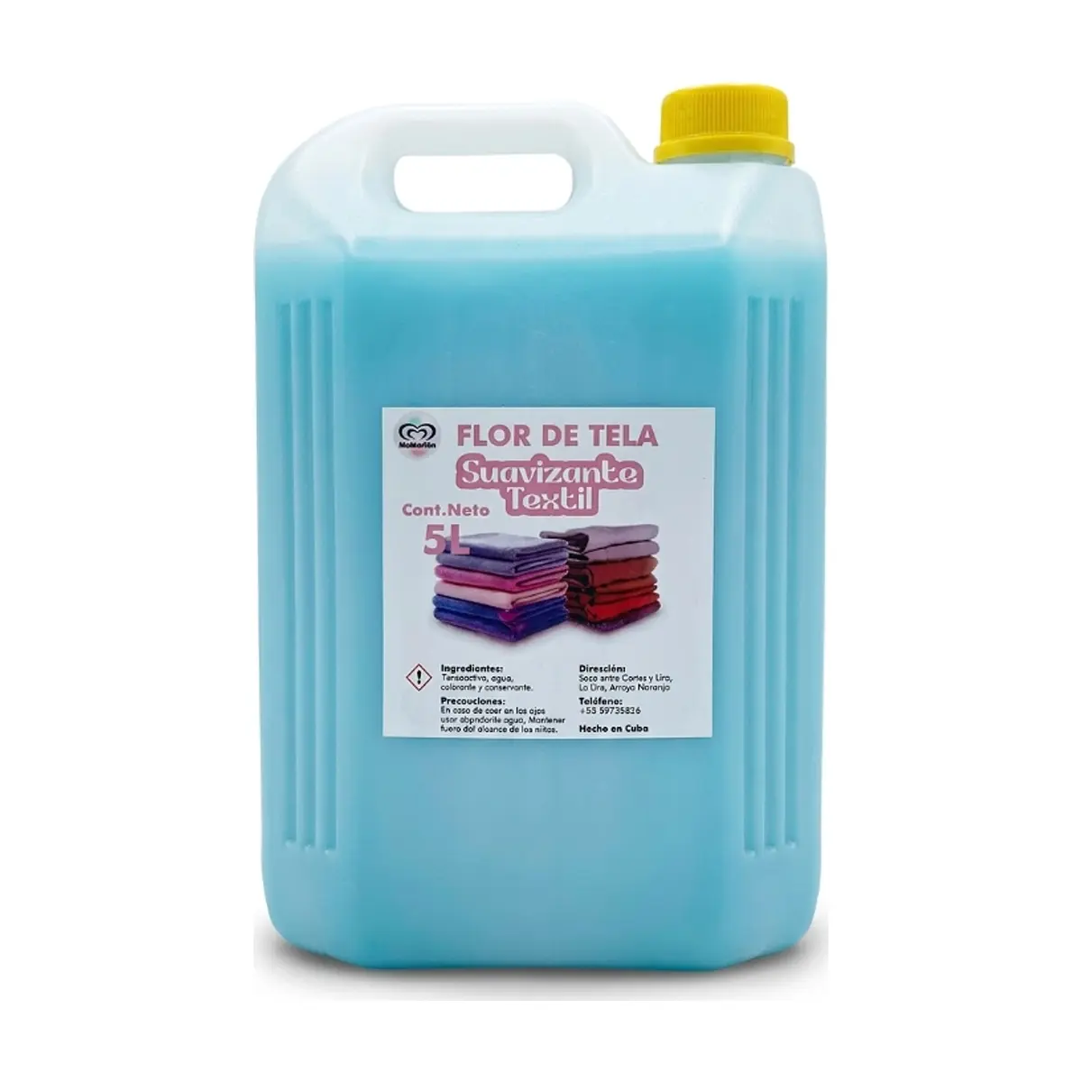 Suavizante textil Flor de Tela (5 L)