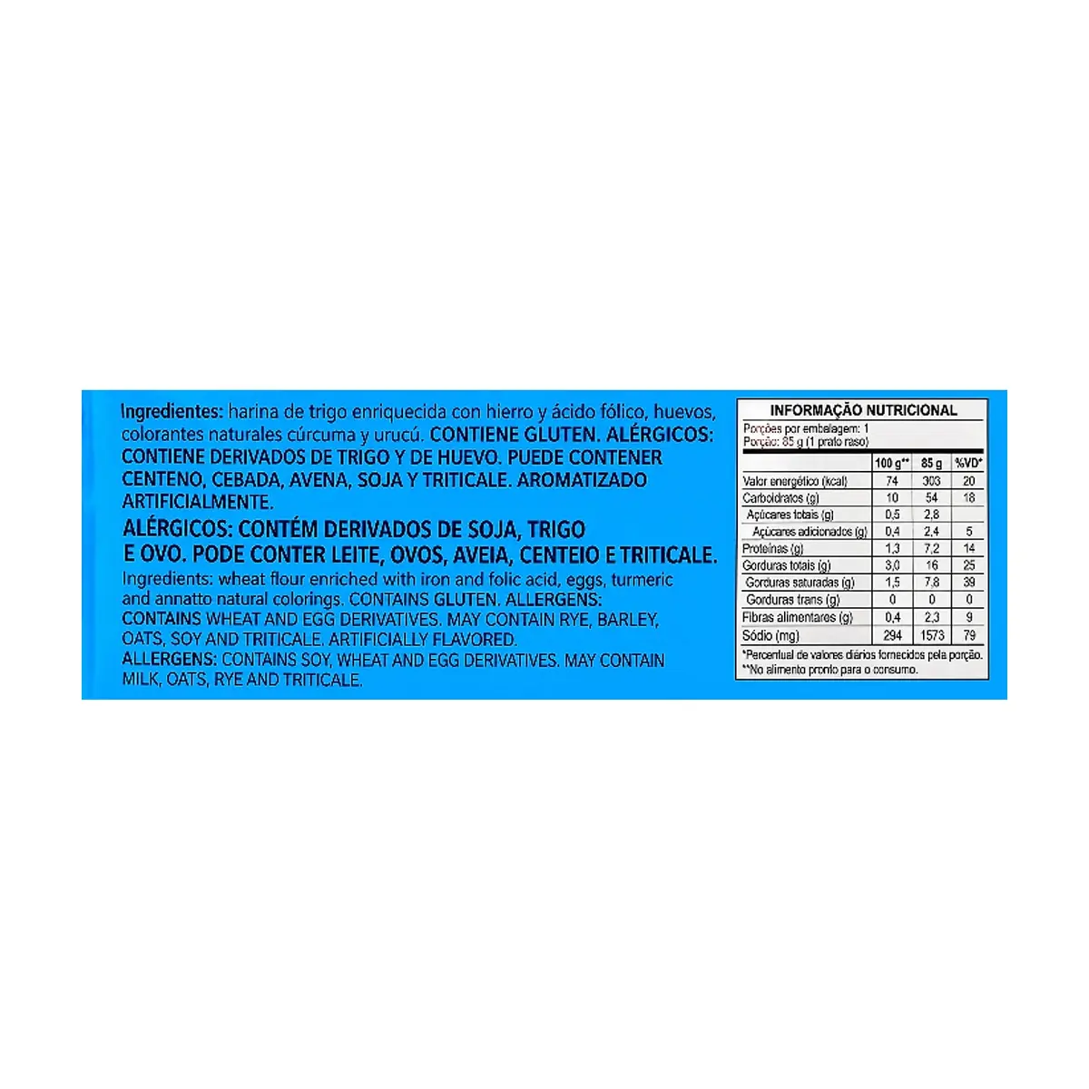Fideos instantáneos sabor a carne Todeschini (85 g / 2.99 oz) - Thumbnail 7