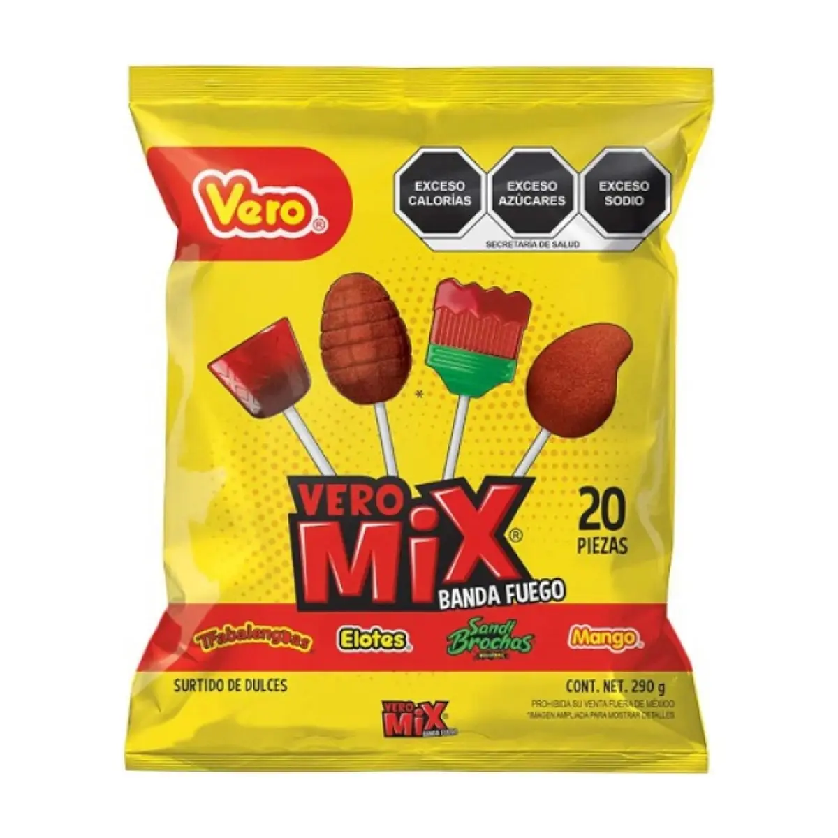 Surtido de paletas picantes Vero Mix (290 g / 10.22 oz) - Miniatura 2