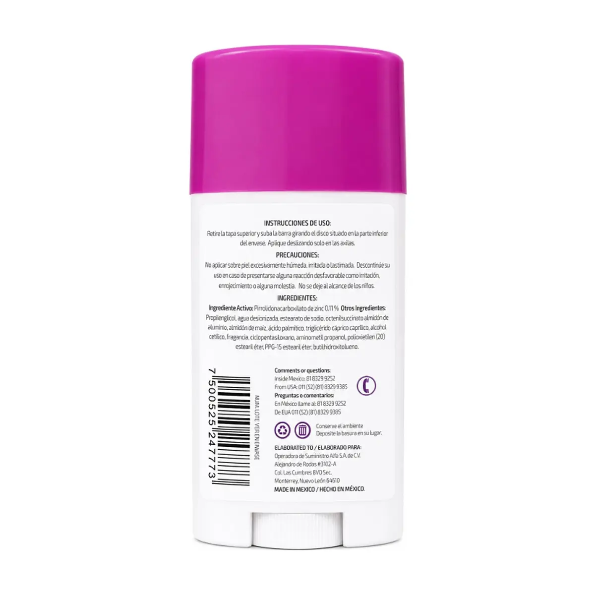Desodorante en barra antitranspirante frescura suave Pro Selection (65 g / 2.29 oz) - Thumbnail 2
