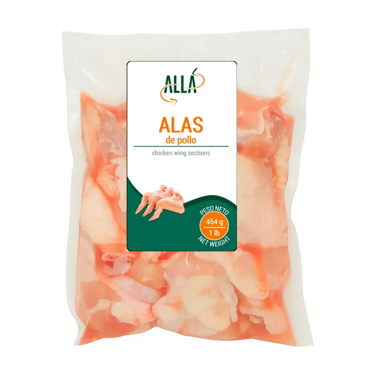 Alas de pollo ALLÁ (454 g / 1 lb)
