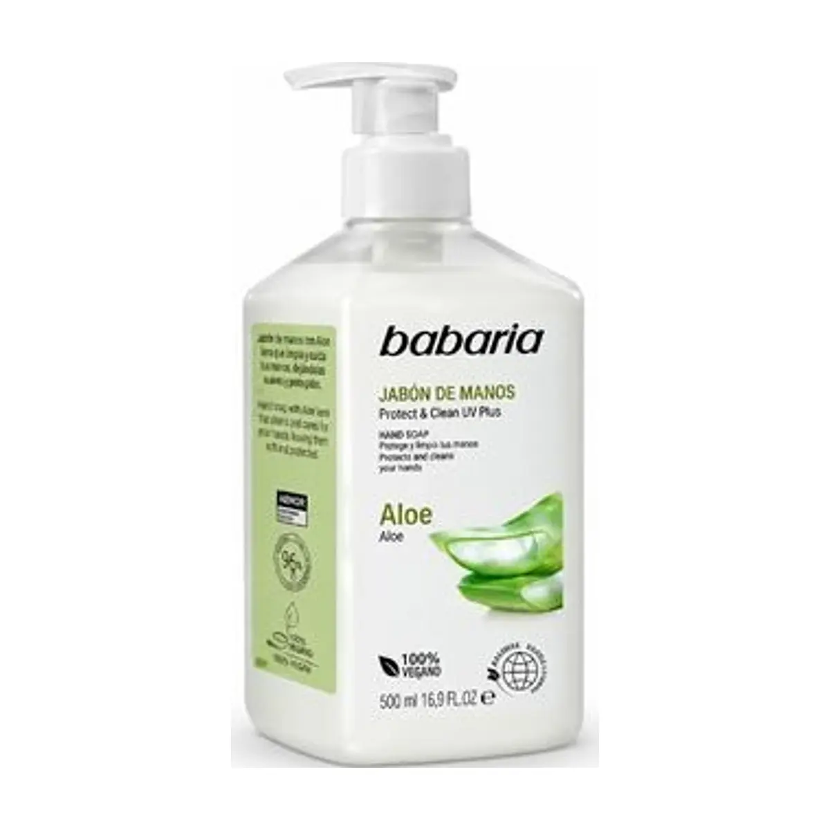 Jabón Líquido de Manos Aloe Vera (500ml) BABARIA