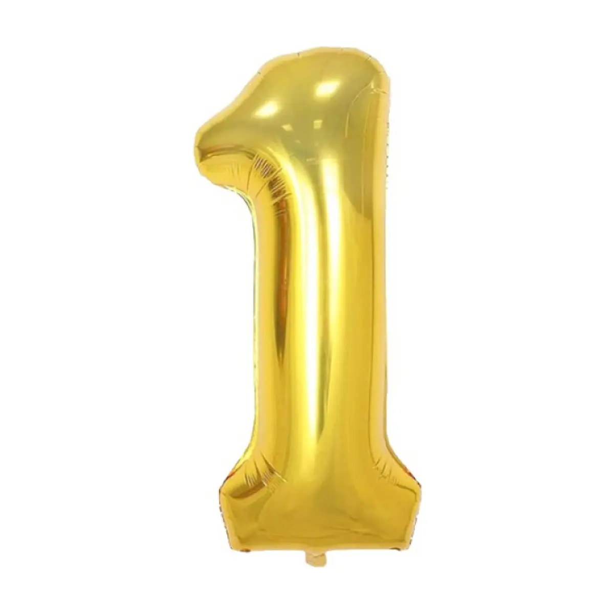 Globo dorado Número 1 Balloon (16 pulgadas)