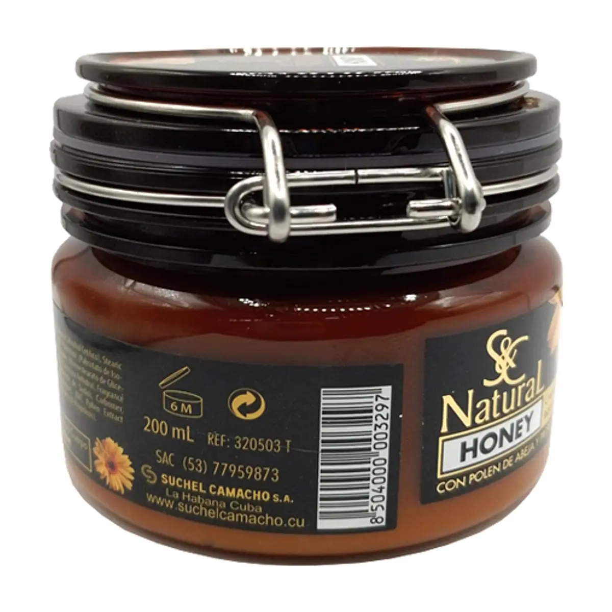 Crema corporal con polen de abeja y propóleos Natural S&C (200 ml) - Thumbnail 2