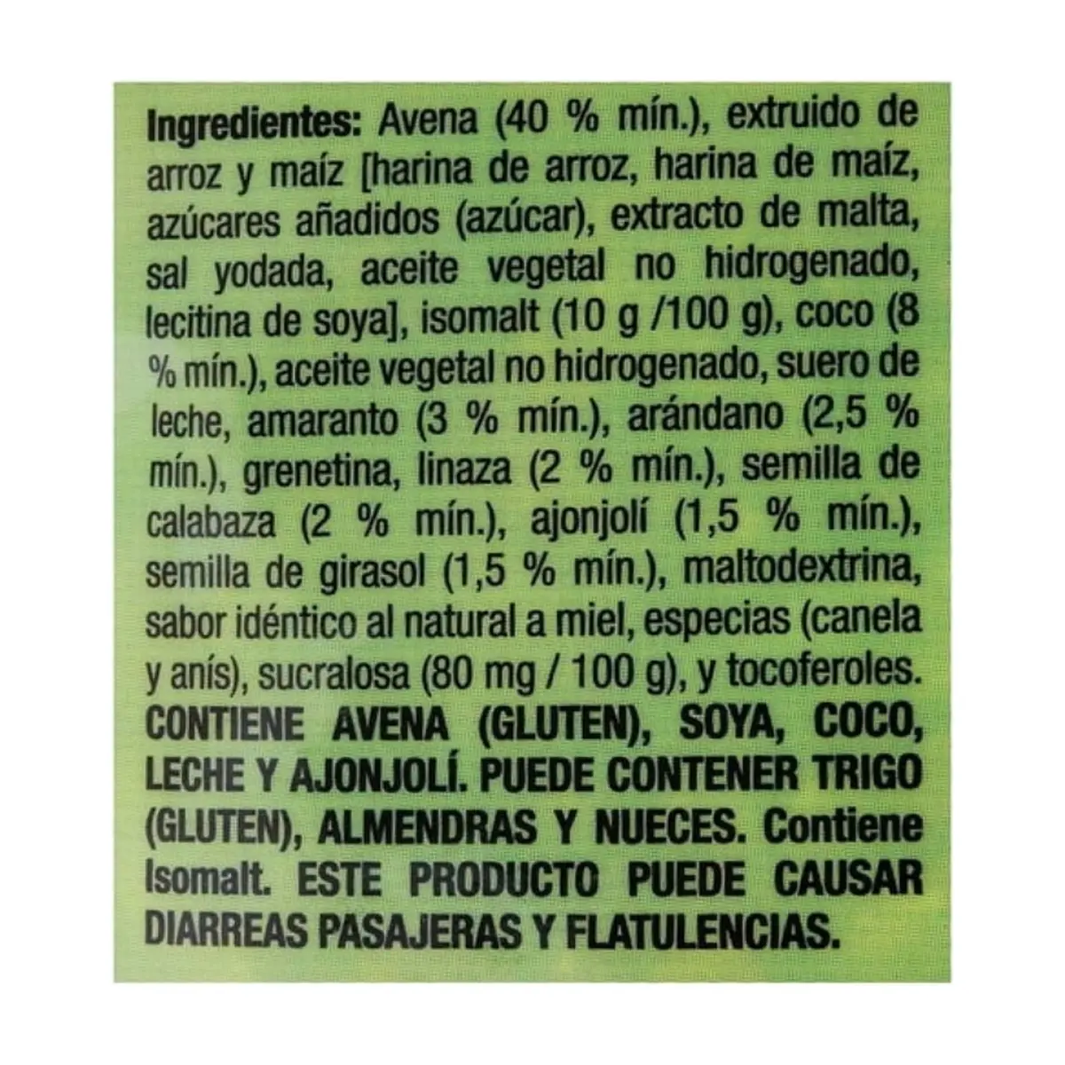 Granola con avena, frutas y semillas Great Value (275 g / 9.7 oz) - Thumbnail 3