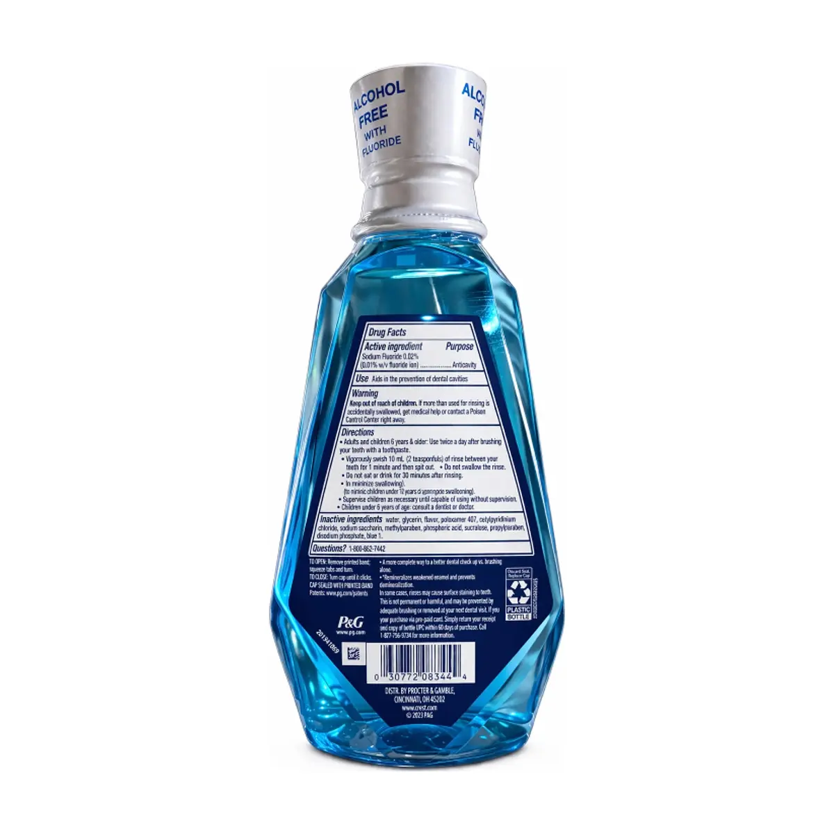 Enjuague bucal sabor menta Crest (1 L) - Thumbnail 2