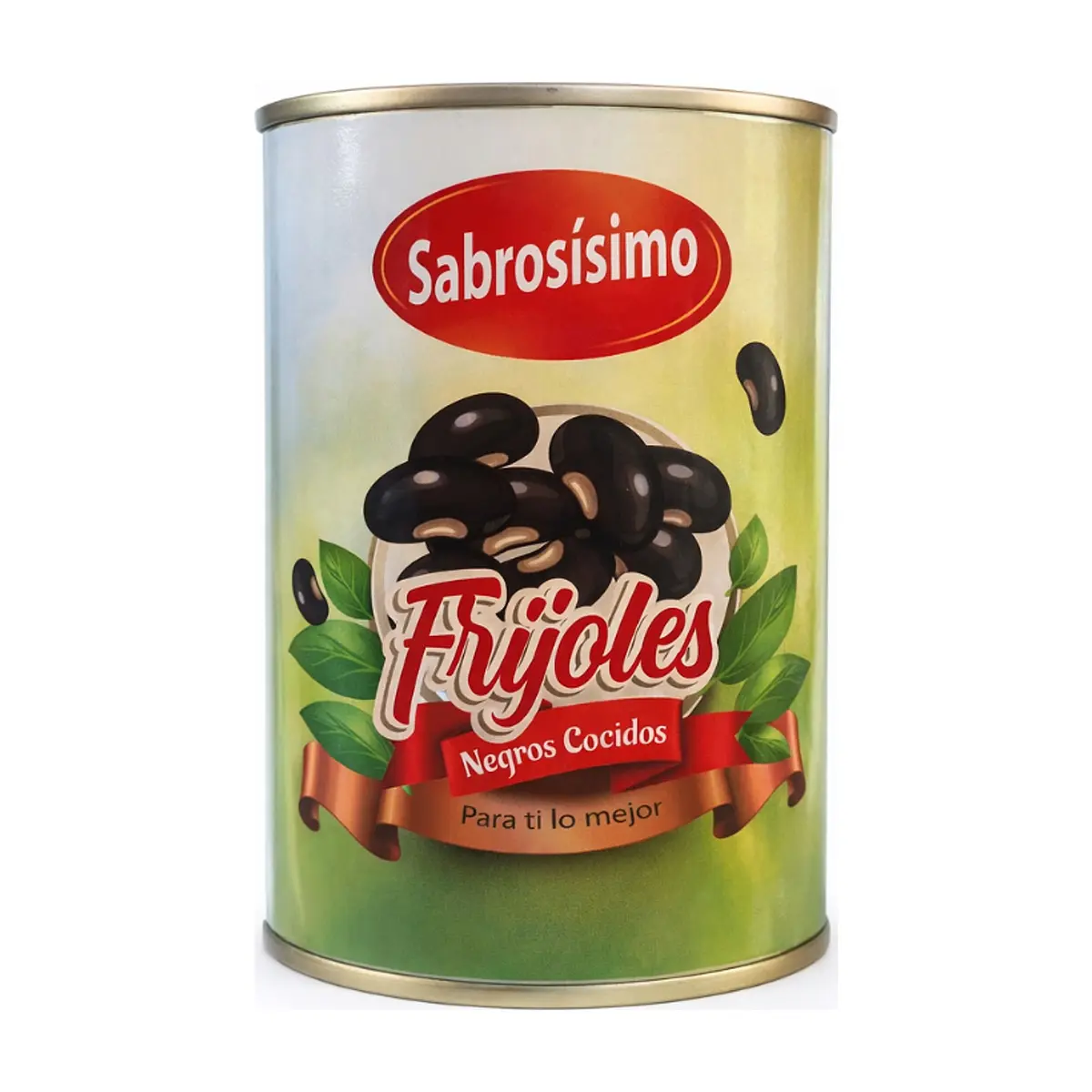 Combo Frijoles negros cocidos Sabrosísimo (10 x 400 g / 14.11 oz) - Thumbnail 3