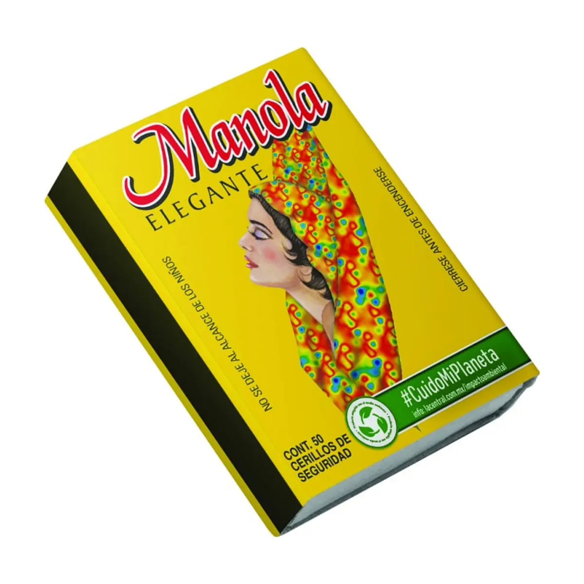 Caja de fósforos Manola Elegante (50 U)