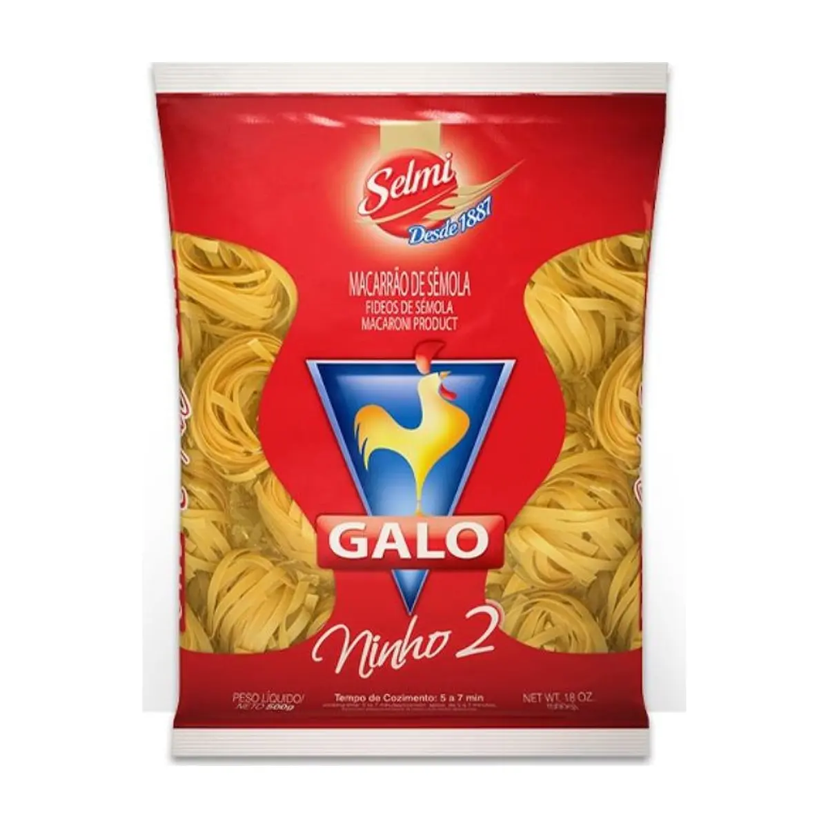 Pasta Tallarines Nido Galo (500 g)