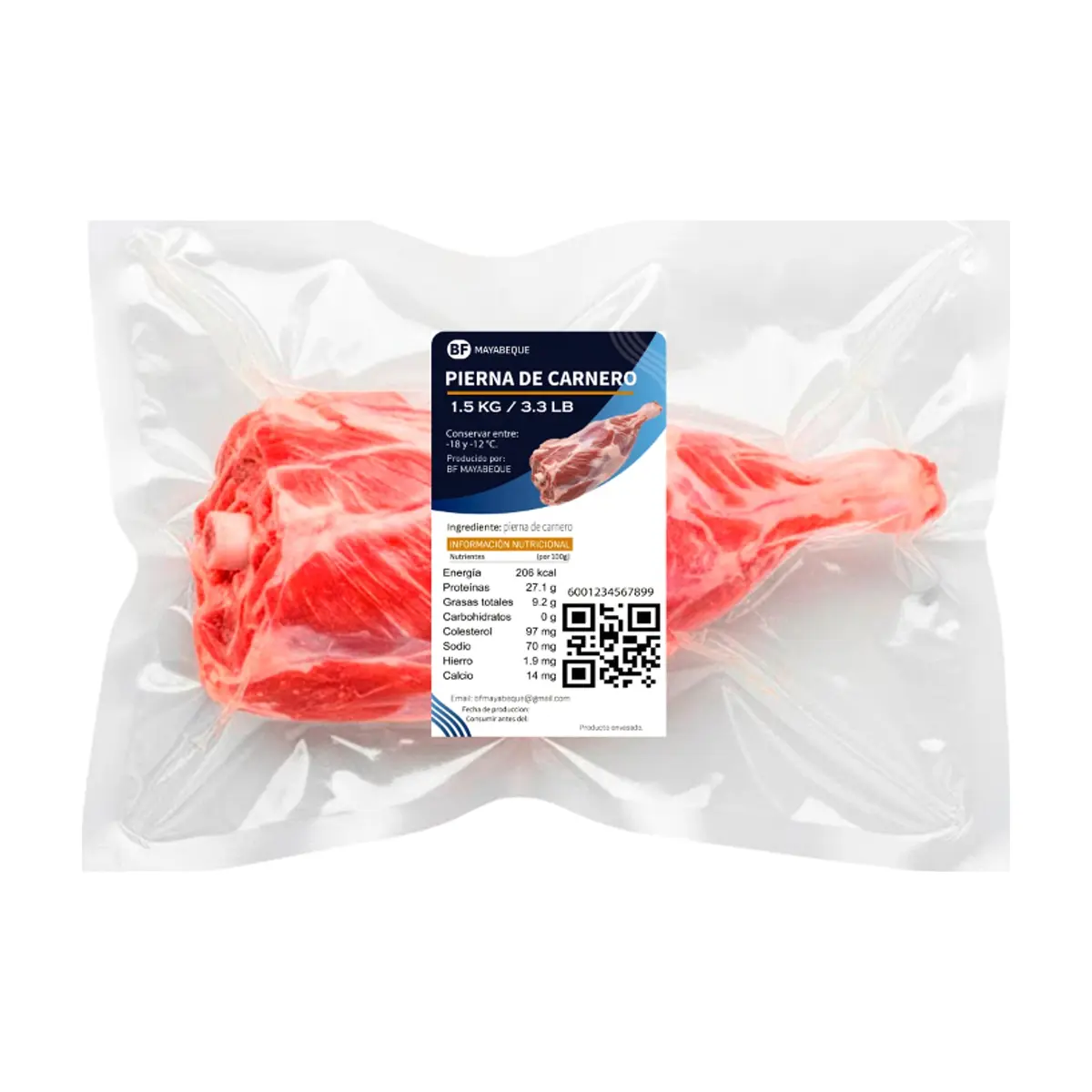 Pierna de carnero BF Mayabeque (1.5 kg / 3.3 lb) - Miniatura 2