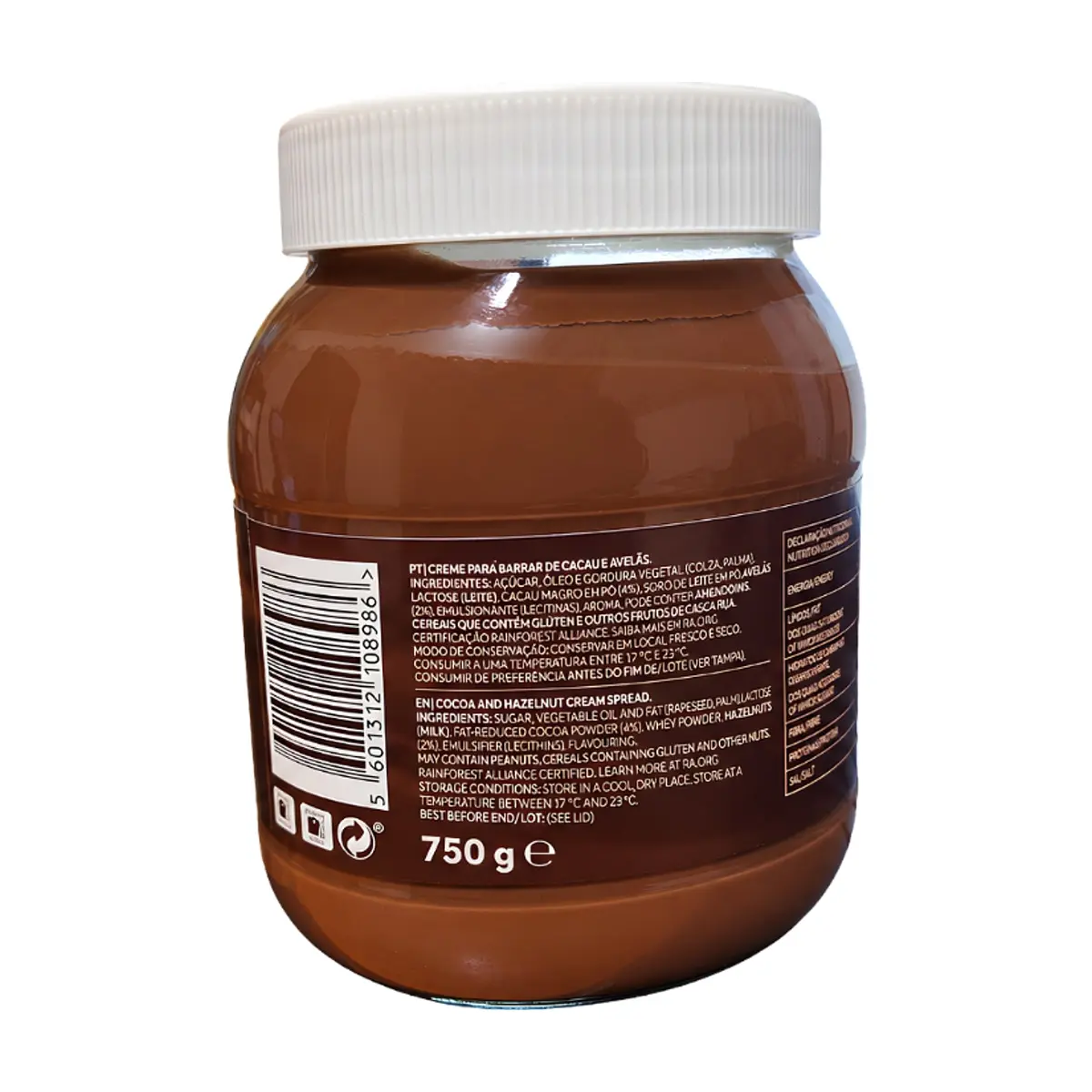 Crema para untar de cacao y avellana Choco Fun (750 g / 1.65 lb) - Thumbnail 2