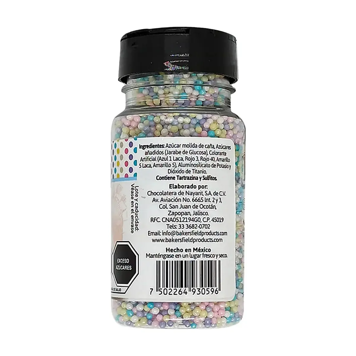 Perlas arcoíris para decorar postres Bakersfield (99 g / 3.5 oz) - Thumbnail 5