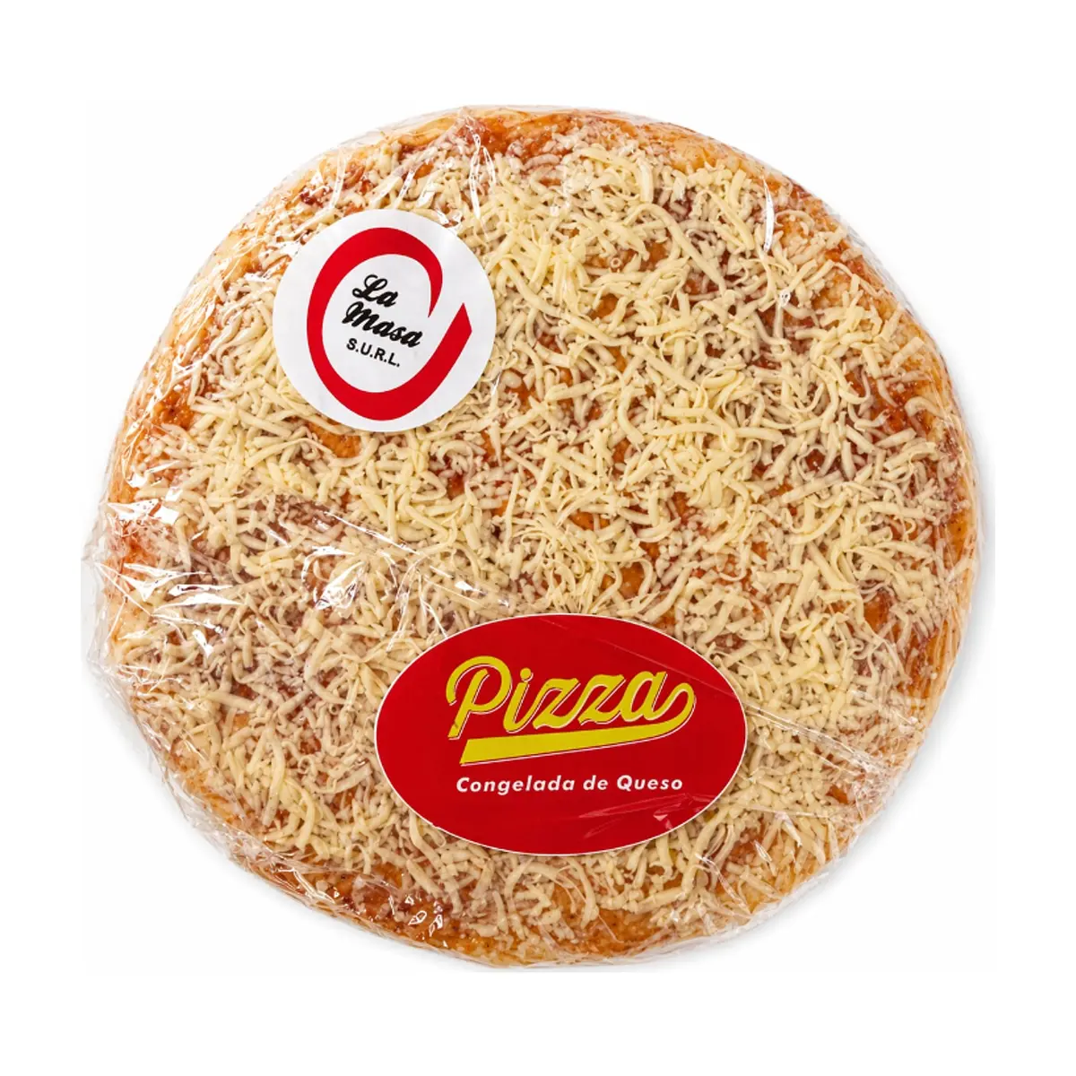 Pizza de queso precocida congelada La Masa (20 cm)