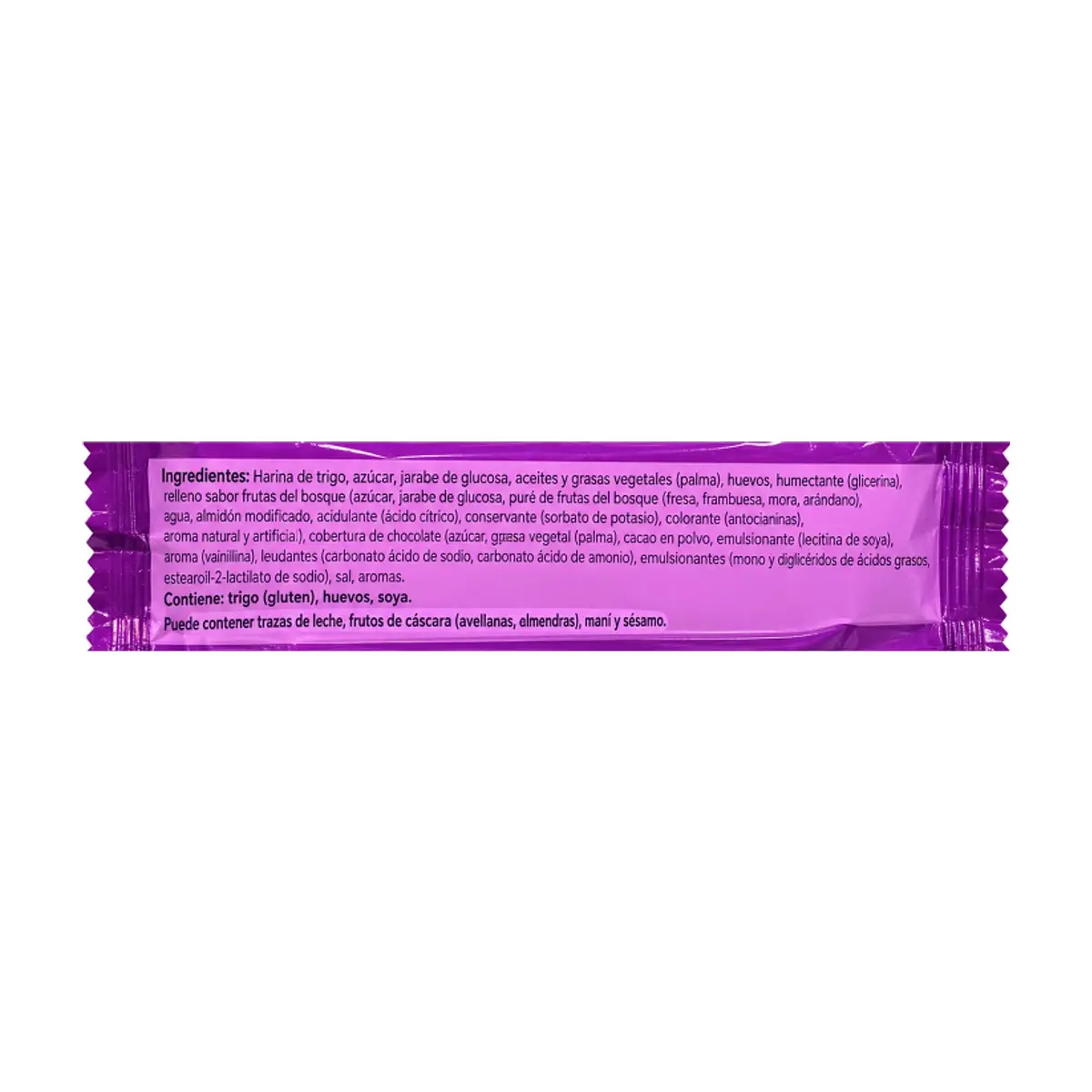 Pastel con crema sabor a frutos del bosque bañado en chocolate Chokowaw (30 g / 1.05 oz) - Thumbnail 3