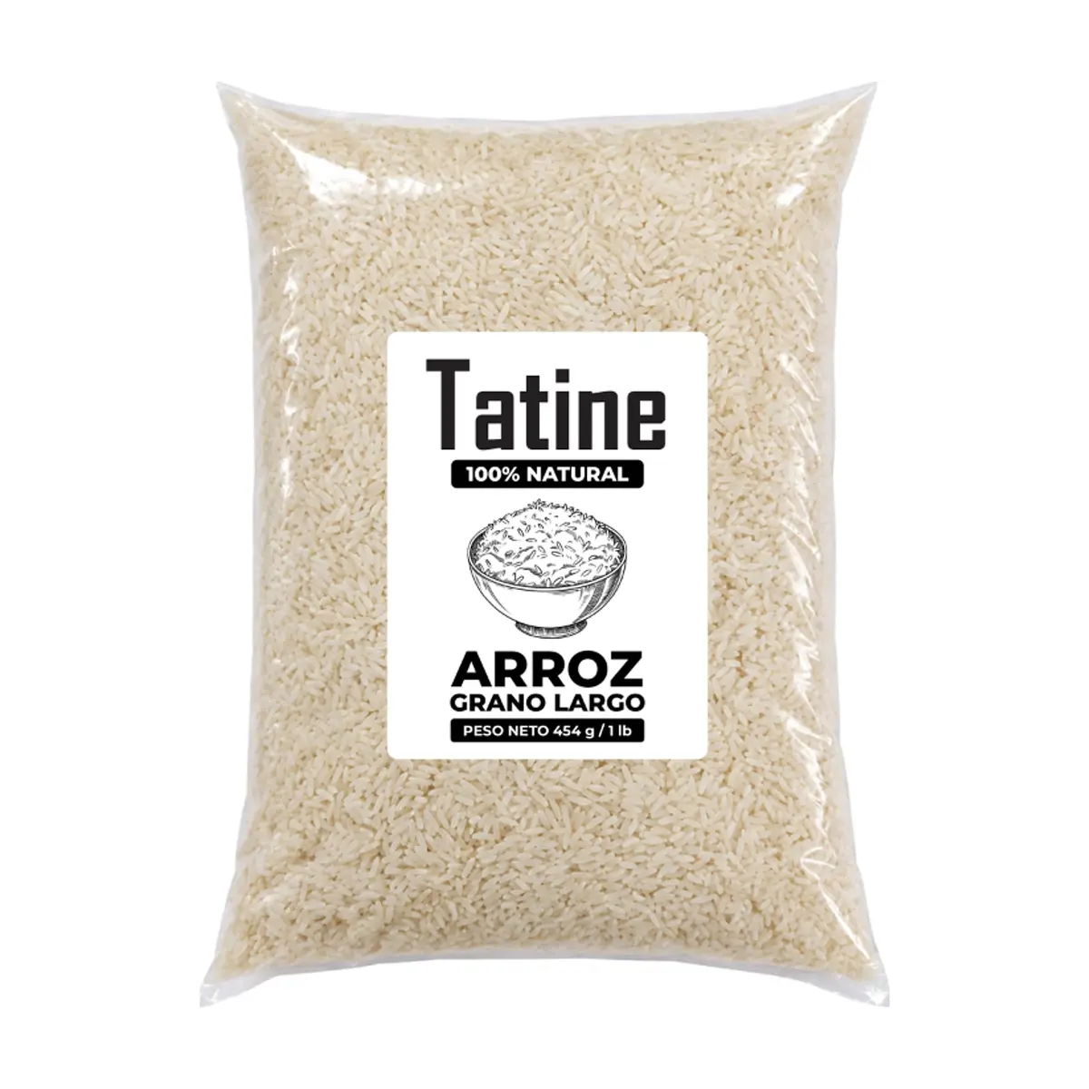 Arroz de grano largo Tatine (454 g / 1 lb)