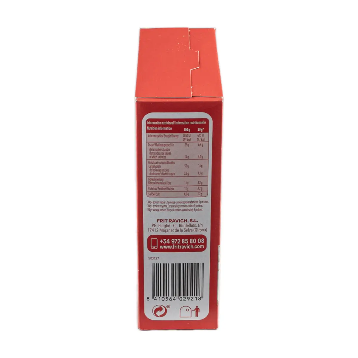 Palomitas con sal Frit Ravich (270 g / 9.52 oz) - Thumbnail 4