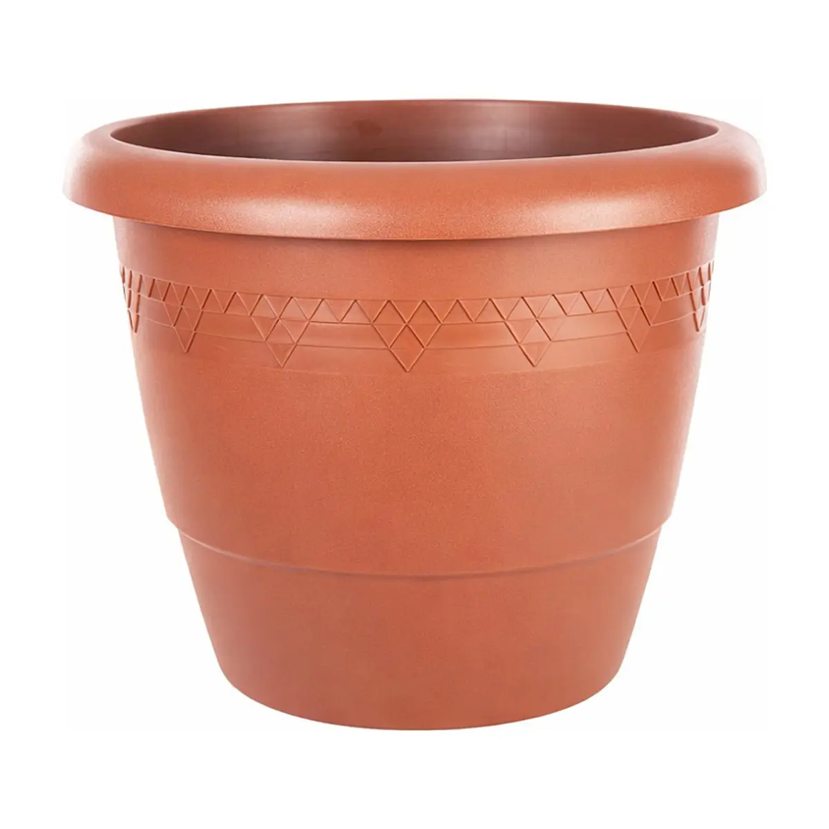 Maceta plástico Elsa terracota 40 cm Casa y Menaje