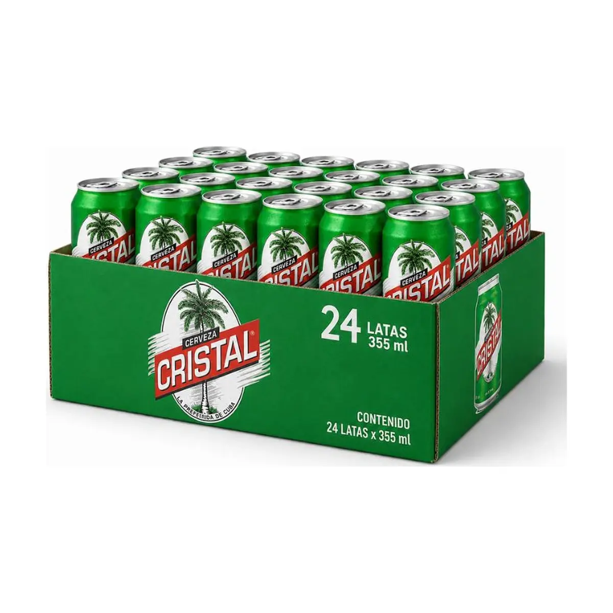 Caja de Cerveza (24u x 355ml) CRISTAL