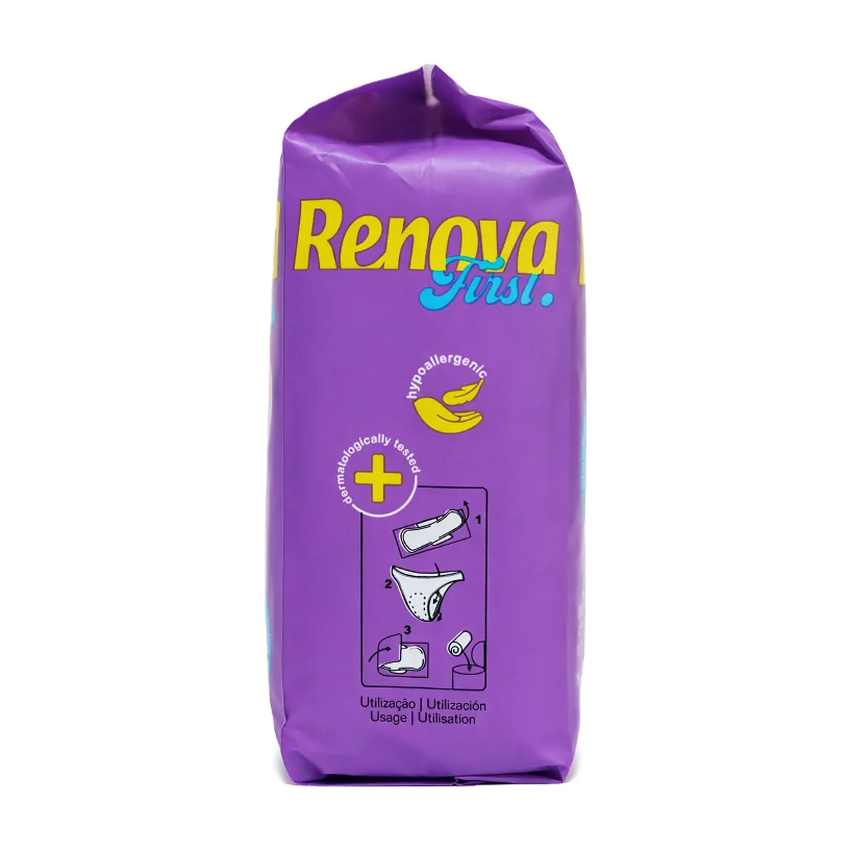 Toallas sanitarias ultrafinas con alas super Renova (10 U) - Thumbnail 3