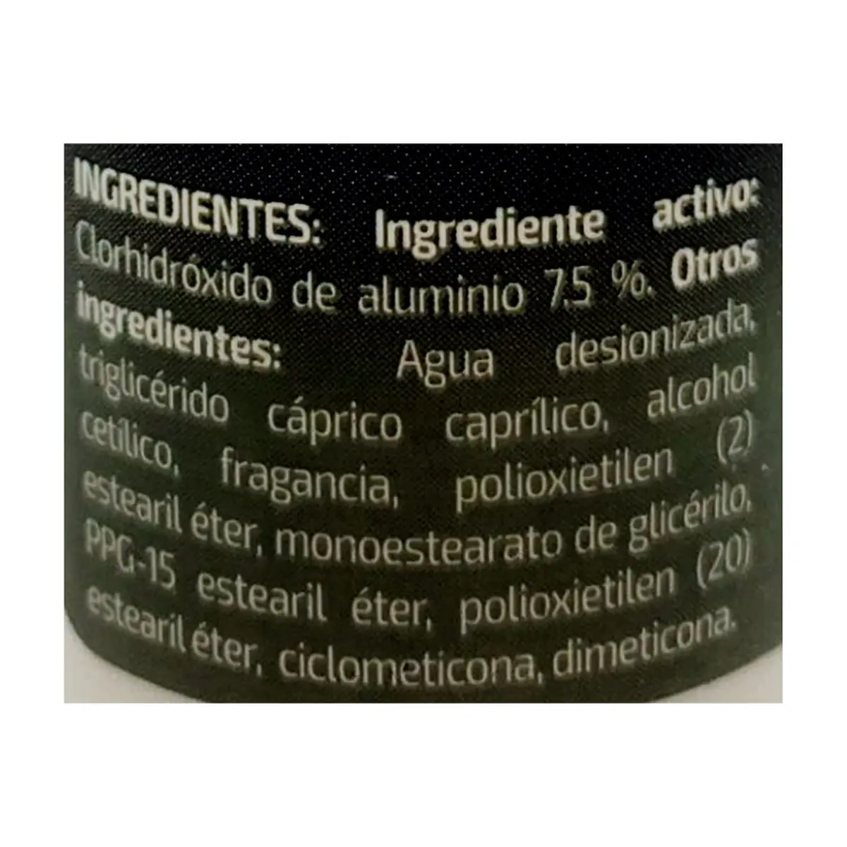 Desodorante antitranspirante Roll On Silver (65 g / 2.29 oz) - Thumbnail 3