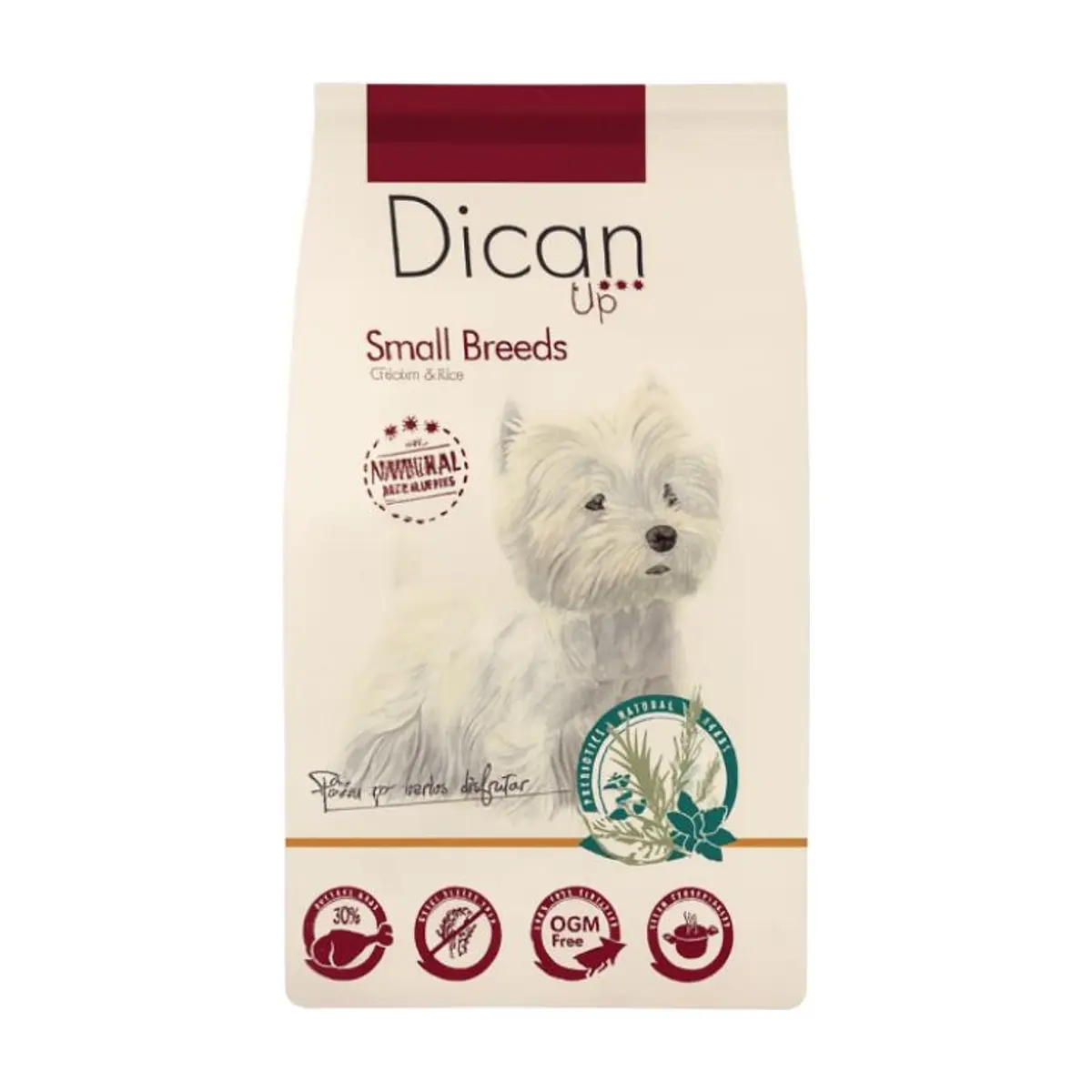 Alimento para Perros Small Breeds (3Kg) DICAN UP