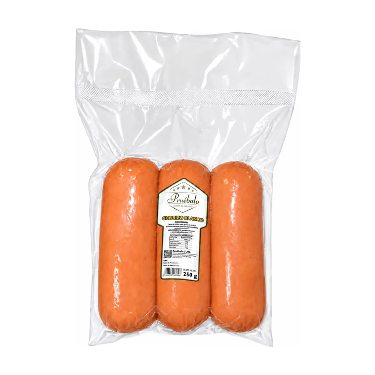 Chorizo blanco Pruébalo (250 g / 8.82 oz)
