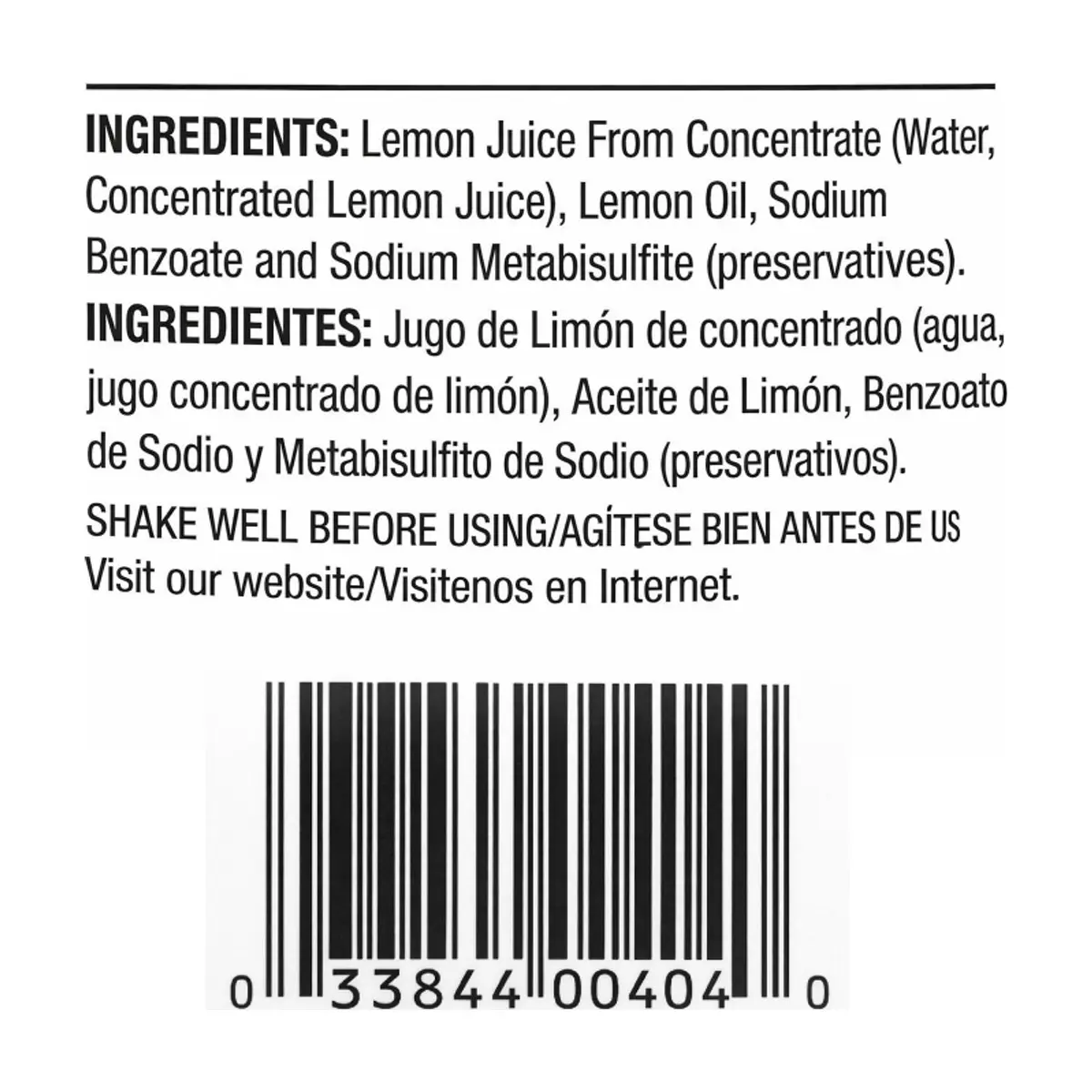 Jugo de limón Badia (295.7 ml) - Thumbnail 6