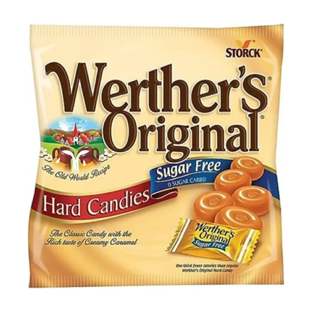 Caramelos Storck Sugar Free (70g) WEERTHER'S ORIGINAL