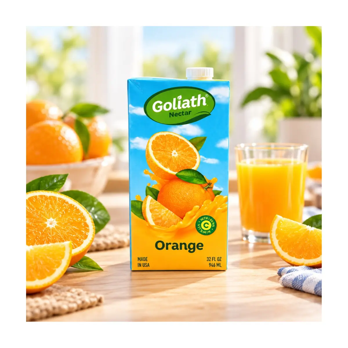 Néctar sabor naranja Goliath (946 ml / 32 fl oz) - Thumbnail 4