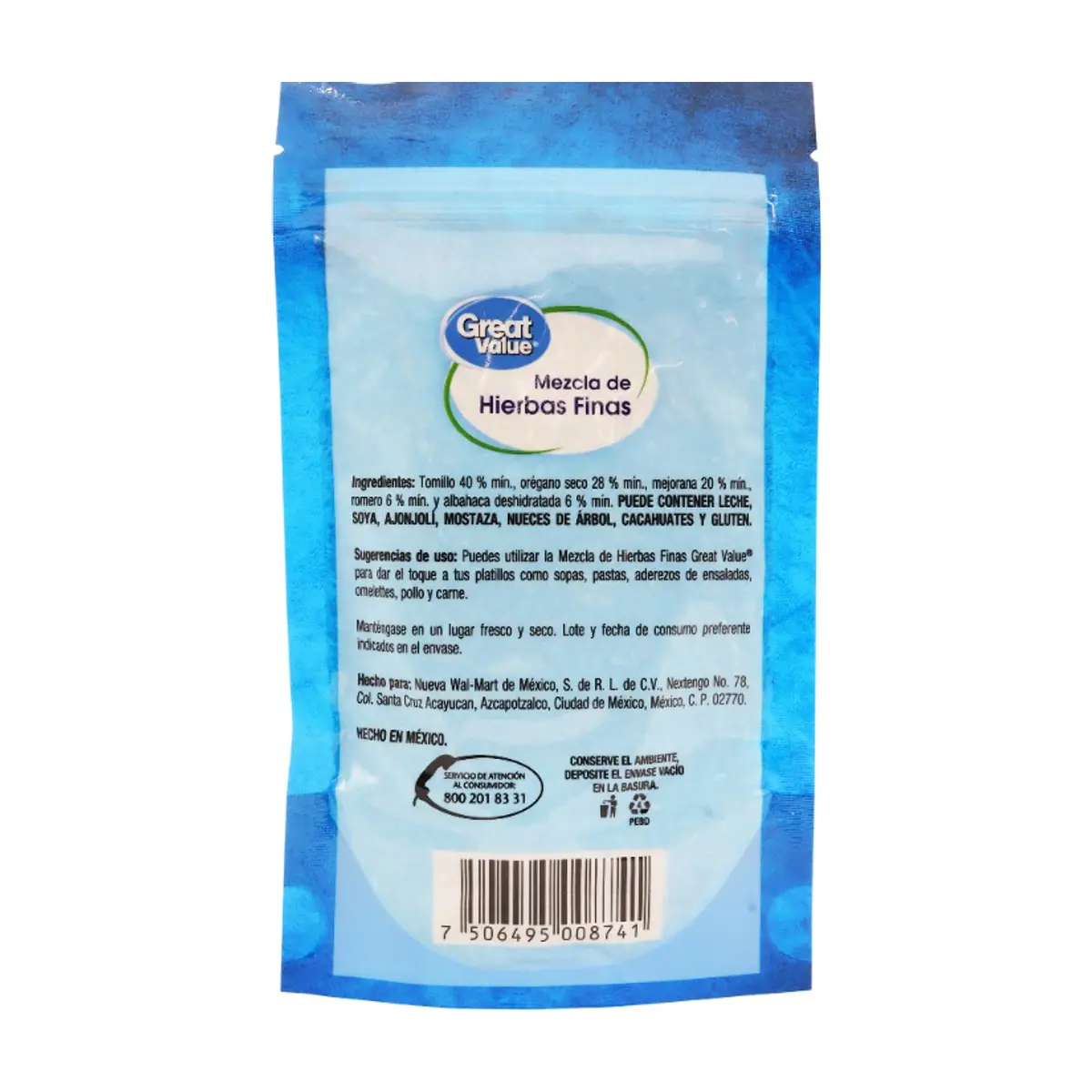 Hierbas finas Great Value (25 g / 3.52 oz) - Thumbnail 2