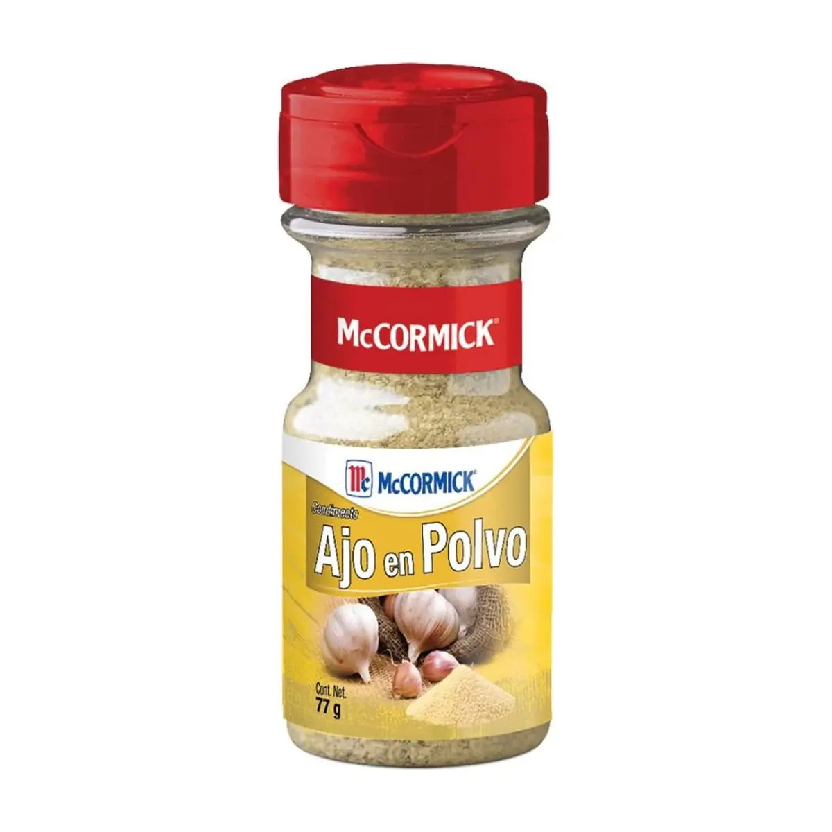 Ajo en polvo McCormick (77 g / 2.7 oz)