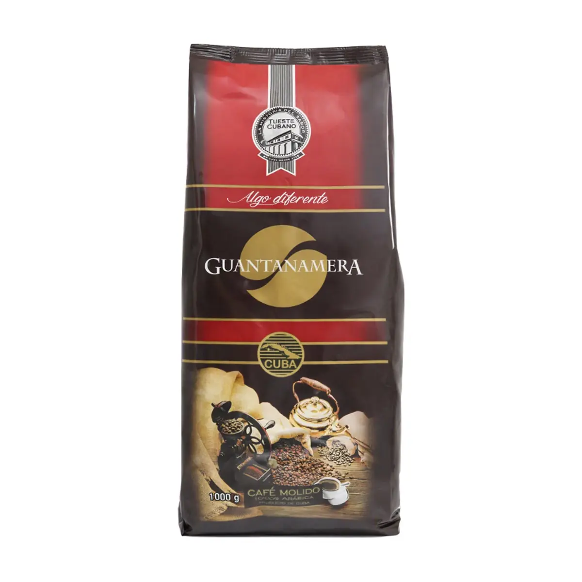 Café tostado y molido Guantanamera (1 kg / 2.2 lb)