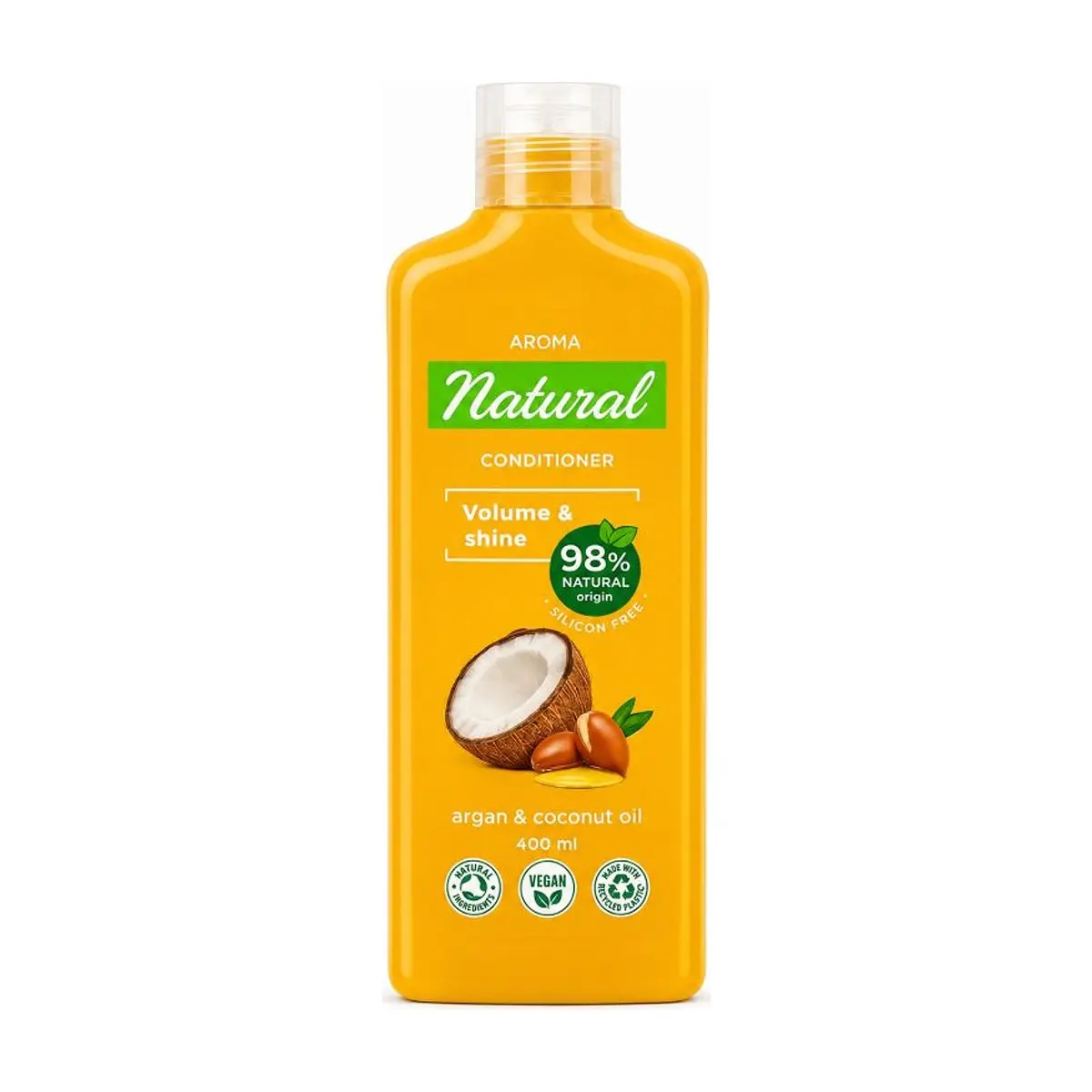 Acondicionador de Argán y Leche de Coco (400ml) AROMA NATURAL