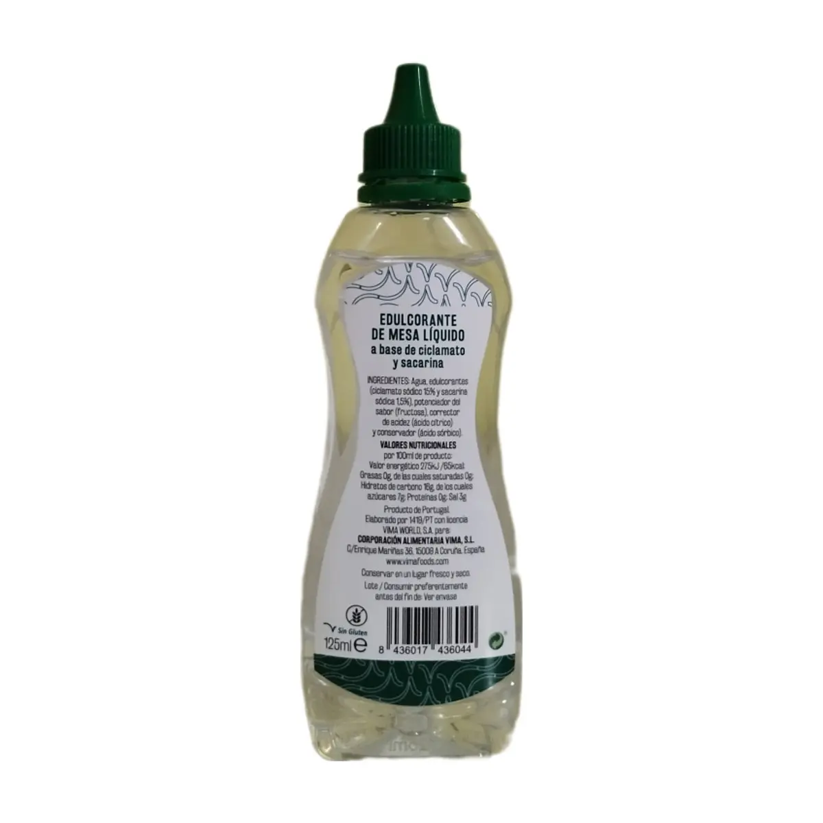 Edulcorante líquido Vima Foods (125 ml) - Thumbnail 2