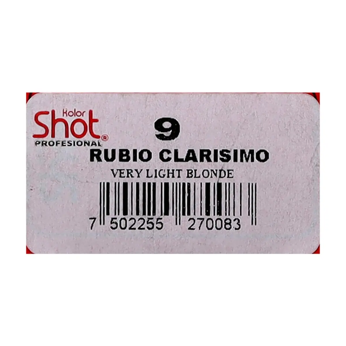 Tinte en crema rubio muy claro 9 Kolor Shot (90 g / 3.17 oz) - Thumbnail 4