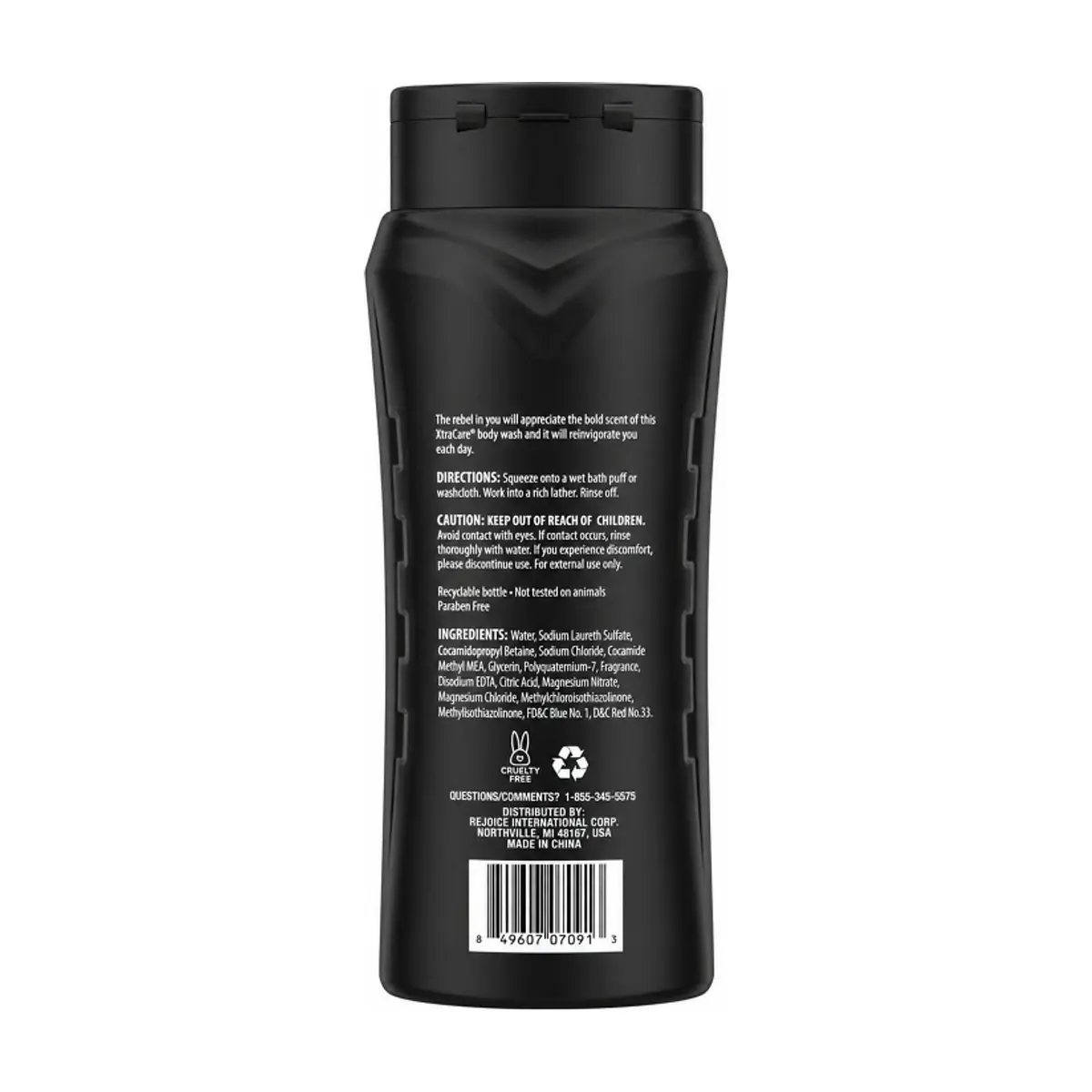 Gel de baño para hombres con aroma a coco, menta y romero XtraCare (473 ml / 16 fl oz) - Thumbnail 2