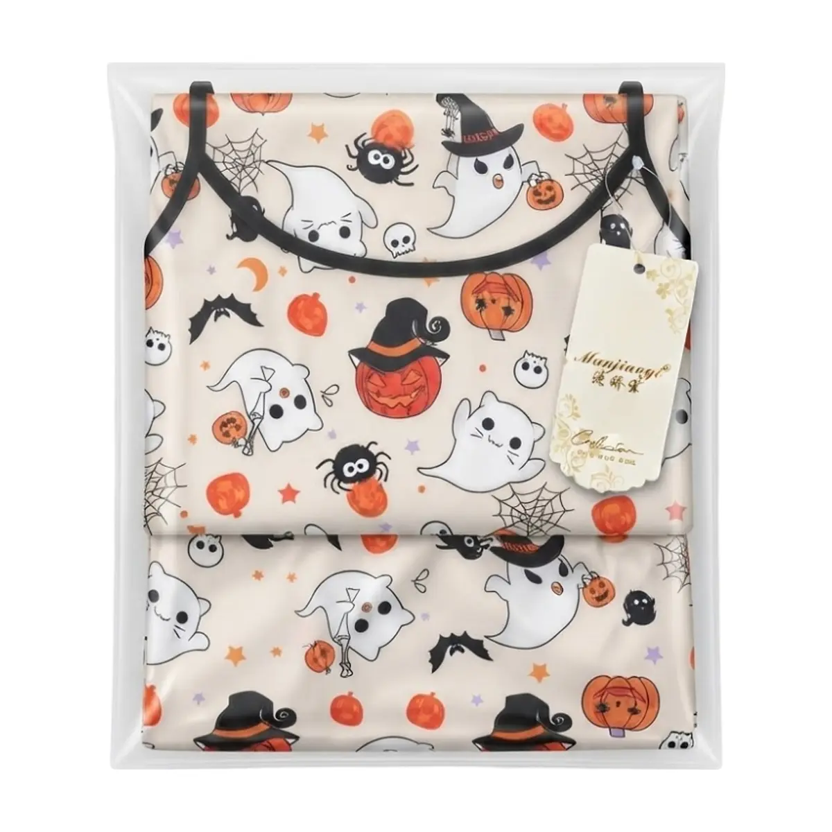 Juego de pijama femenino con diseño de Halloween Manjiaoyi (Talla única) - Thumbnail 3
