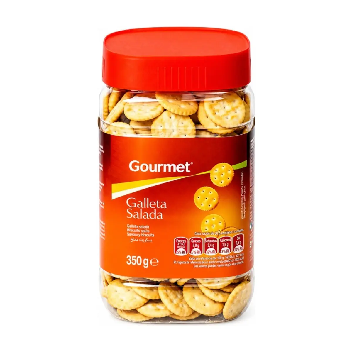 Galleta Salada Redonda (350g) GOURMET - Imagen 1