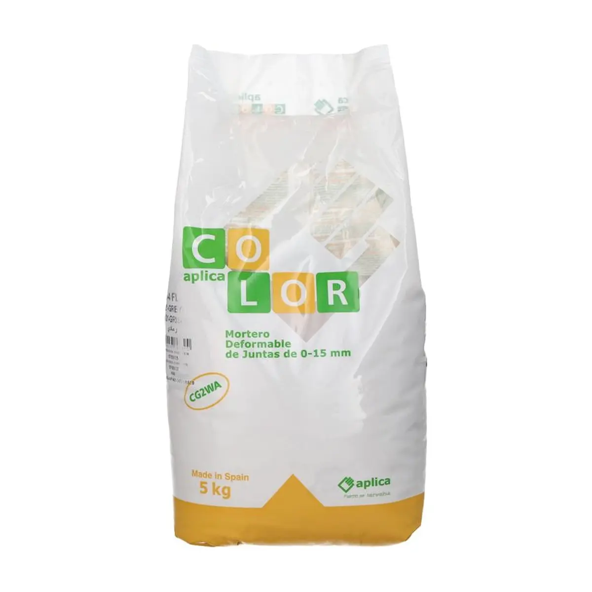 Cemento de cola para juntas color Gris Aplicacolor (5 kg / 11 lb)