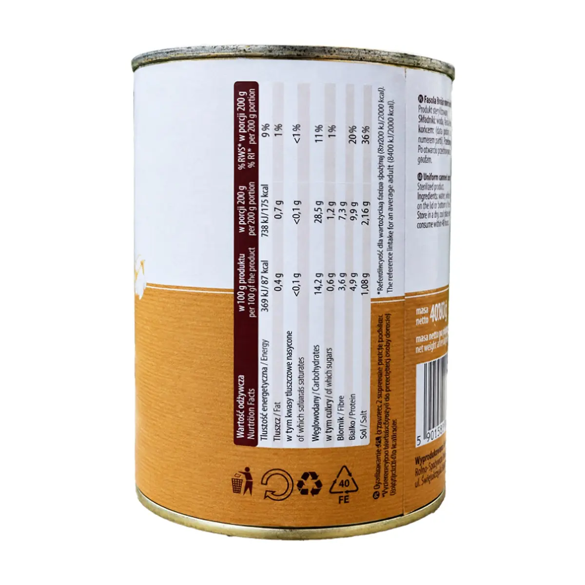 Judías blancas en conserva King (400 g / 14.1 oz) - Miniatura 2